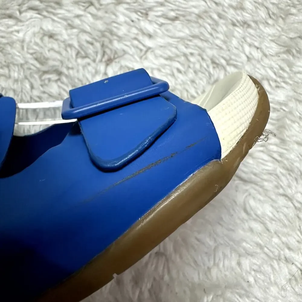 Zara Blue Strappy Slingback Adjustable Sandals Boy Girl 13.5 31